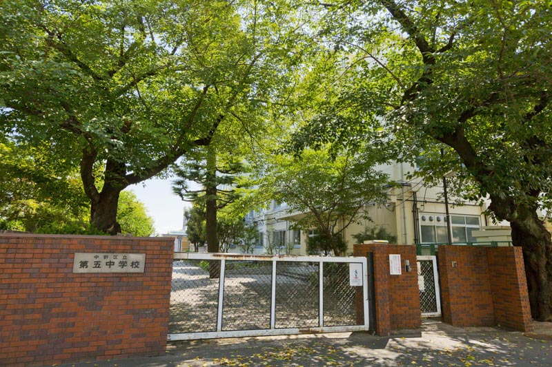 中野区新井１丁目　新築戸建　全1棟 中学校