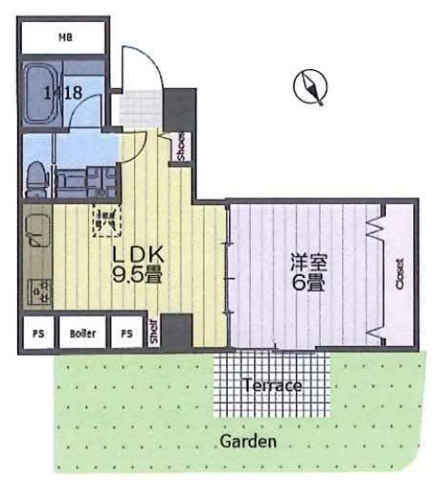 元代々木ペアシティ 間取図・土地図