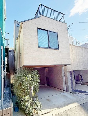 渋谷区恵比寿3丁目 中古戸建 限定1棟 現地写真
