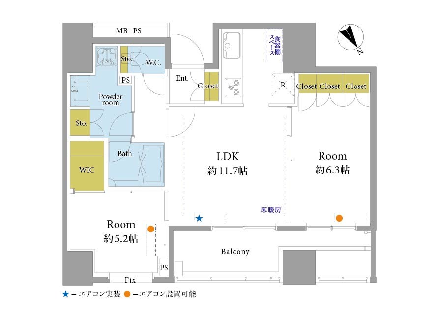 パークタワー池袋イーストプレイス 間取図・土地図