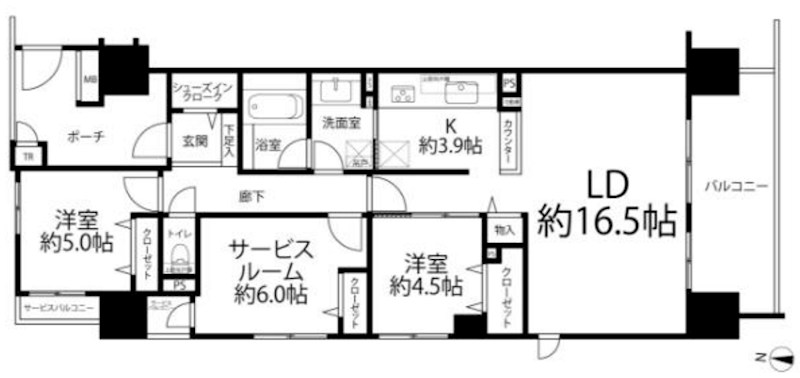 エンゼルパークソレイユ住吉 間取図・土地図