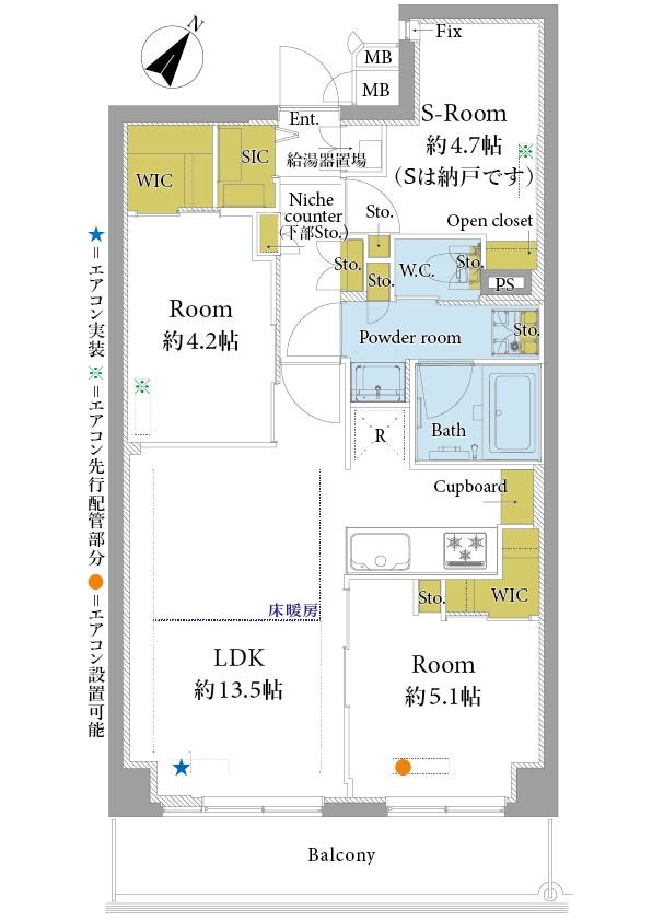 月島ホームズ 間取図・土地図