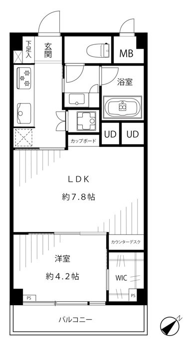 秀和代官山レジデンス 間取図・土地図