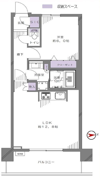 浅草タワー 間取図・土地図