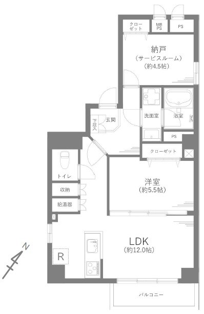 モンテベルデ六義園 間取図・土地図