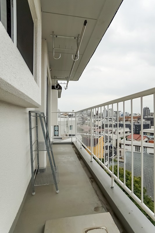 上原グリーンハイム１号棟 現地写真（バルコニー）