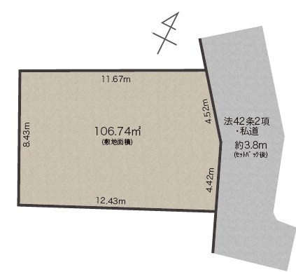 文京区向丘２丁目　新築戸建　全1棟 区画図