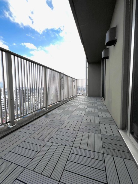 ライジングプレイス浅草弐番館 現地写真（バルコニー）