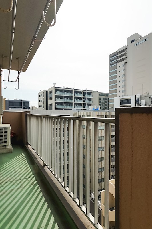 浜町パークハイツ 現地写真（バルコニー）