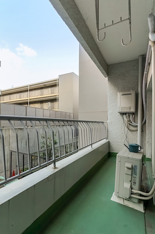 パールマンション馬込 現地写真（バルコニー）
