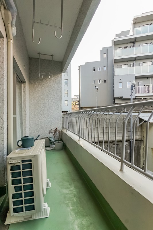 パールマンション馬込 現地写真（バルコニー）