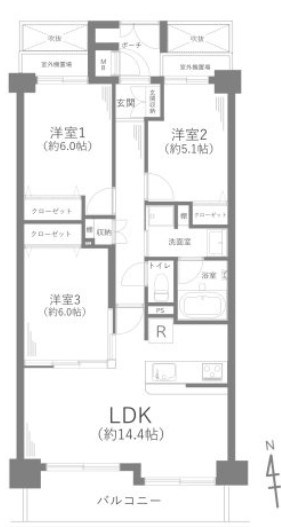 アドヴァンス鶴見アネックス 間取図・土地図