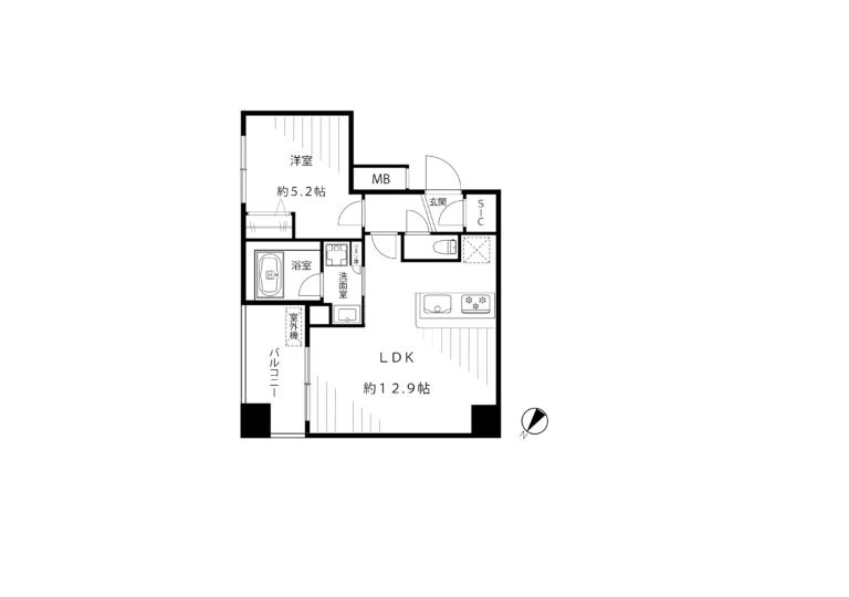 ステージファースト東日本橋 間取図・土地図