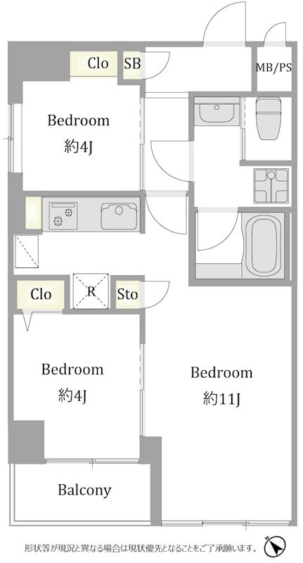 マノア玉川第一 間取図・土地図