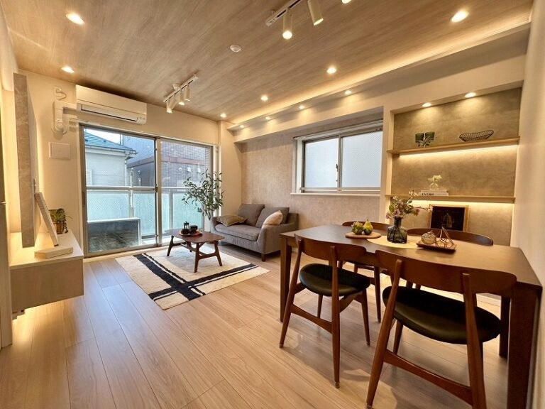 サニーコート西小山 内観写真（リビング）