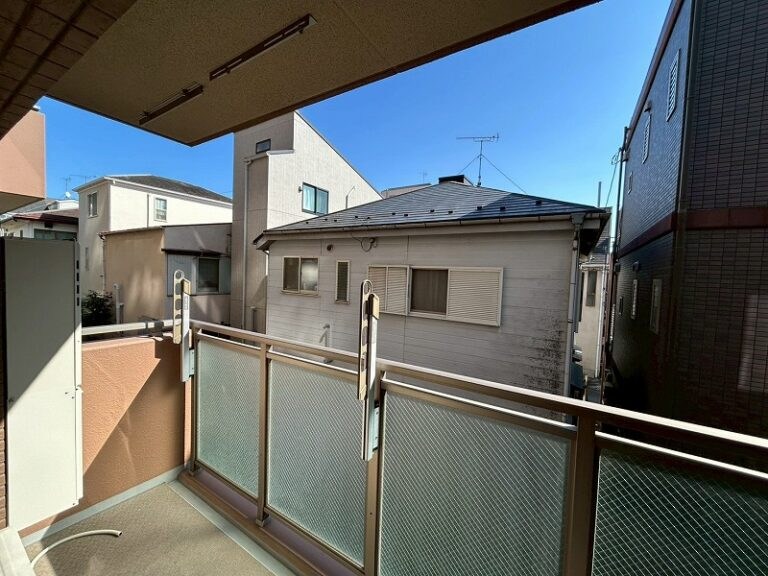 サニーコート西小山 現地写真（バルコニー）