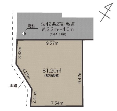 品川区豊町４丁目　新築戸建　全1棟 区画図