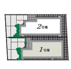杉並区宮前５丁目　新築戸建　1号棟 全体区画図