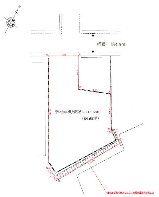 文京区西片２丁目　売地　限定1区画 間取図・土地図