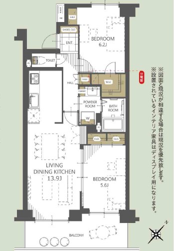 ステージ山手台ウエスト一番館 間取図・土地図