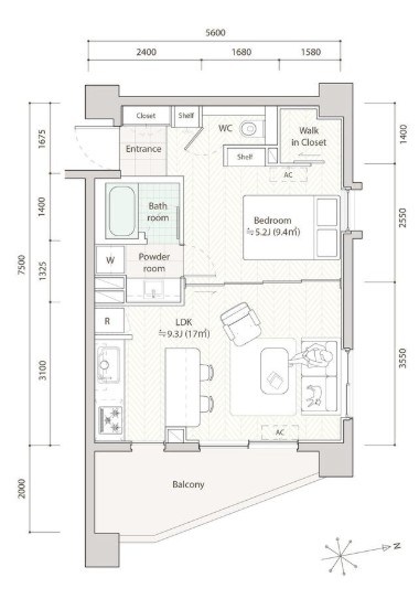 ジェイパーク恵比寿Ⅳ 間取図・土地図