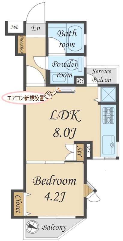 エクセレンス目黒 間取図・土地図