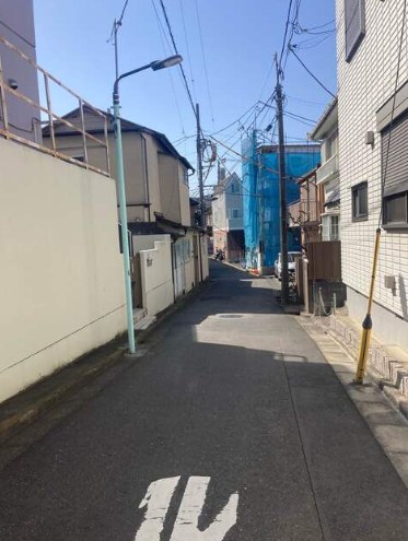 豊島区千早４丁目　新築戸建　1号棟 現地写真（前面道路含む現地写真）
