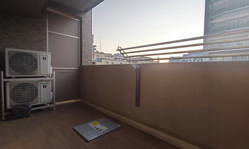 グランドメゾン品川シーサイドの杜 現地写真（バルコニー）