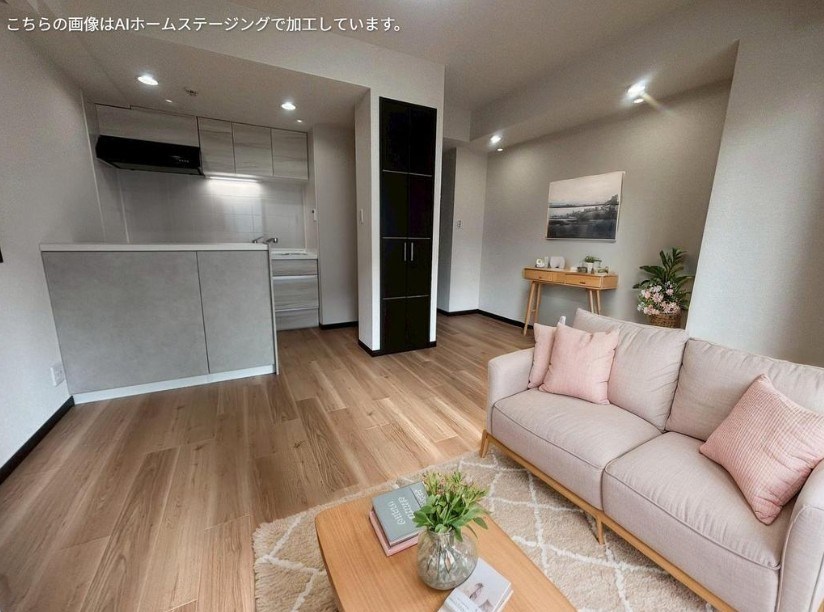 パレステュディオ勝どきＲｉｖｅｒ　Ｓｉｄｅ 内観写真（リビング）