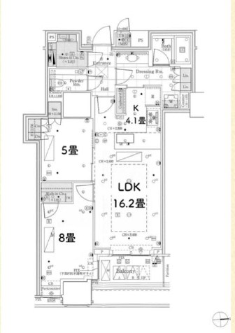 三田ガーデンヒルズ　イーストヒル　ＥＡＳＴ　ＨＩＬＬ 間取図・土地図