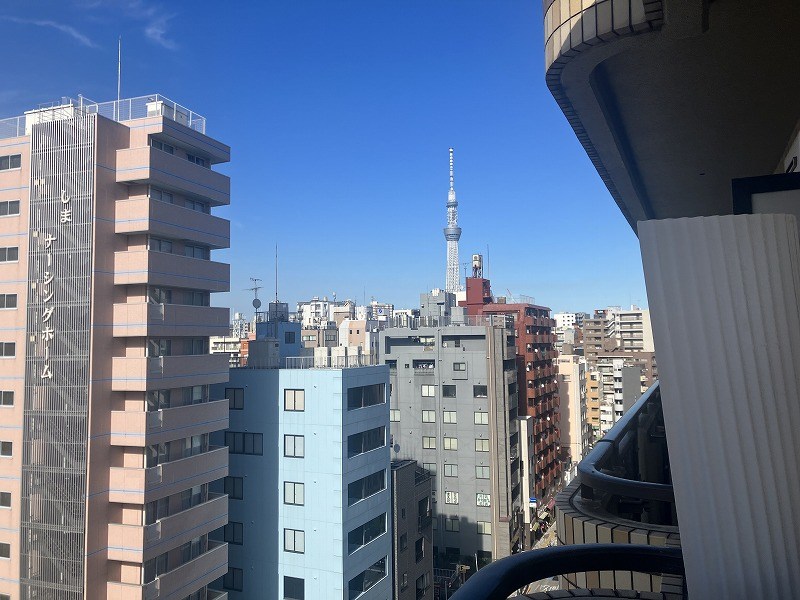 朝日蔵前プラザ 眺望写真