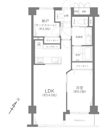 ランドステージ雑司が谷 間取図・土地図