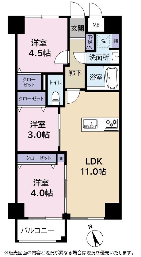 ＮＩＣアーバンハイム亀戸 間取図・土地図