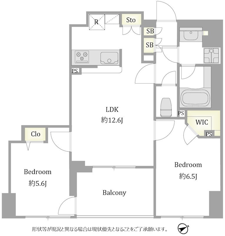 クレストフォルム戸越 間取図・土地図