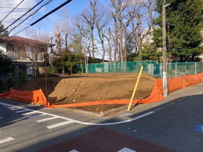 杉並区上井草２丁目　売地　1号地 現地写真