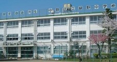 中野区沼袋４丁目　借地権付売地　2区画 中学校