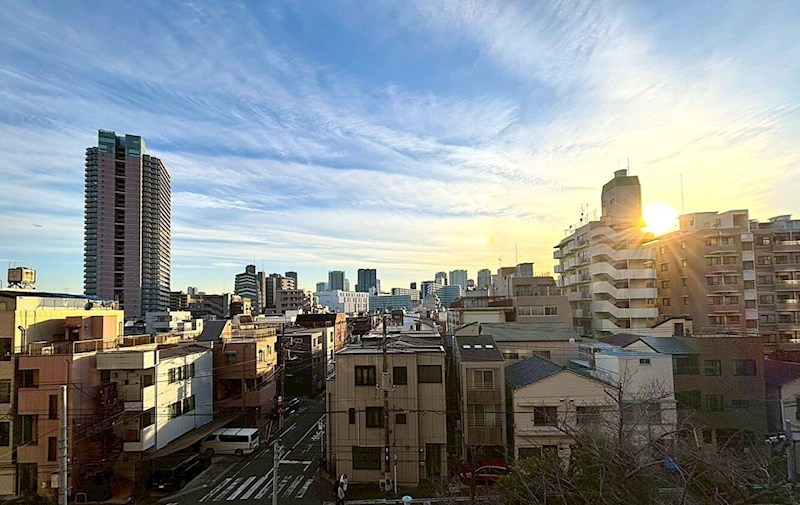 牡丹町住宅 眺望写真