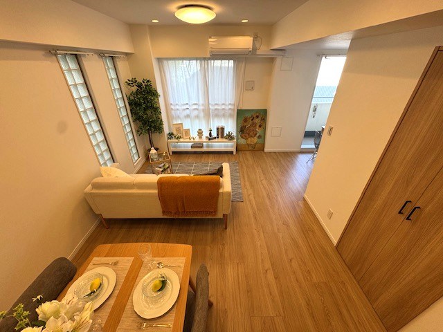 アールヴェール二子玉川 内観写真（リビング）