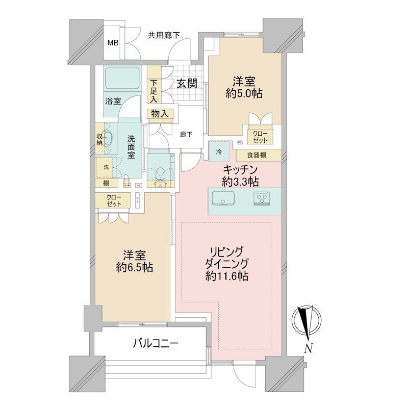 プレミスト北品川 間取図・土地図