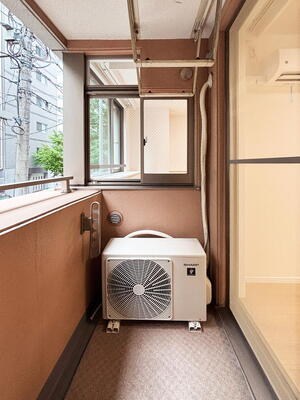 グランシティ日本橋 現地写真（バルコニー）
