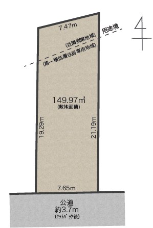 世田谷区代田２丁目　新築戸建　全1棟 区画図