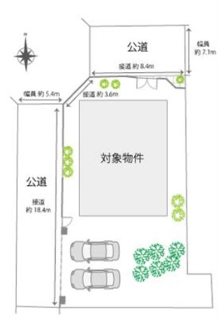 杉並区桃井１丁目　中古戸建　限定1棟 区画図