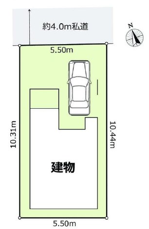 豊島区南長崎２丁目　新築戸建　限定1棟 区画図