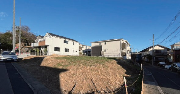 川崎市宮前区東有馬２丁目　売地　4区画 現地写真