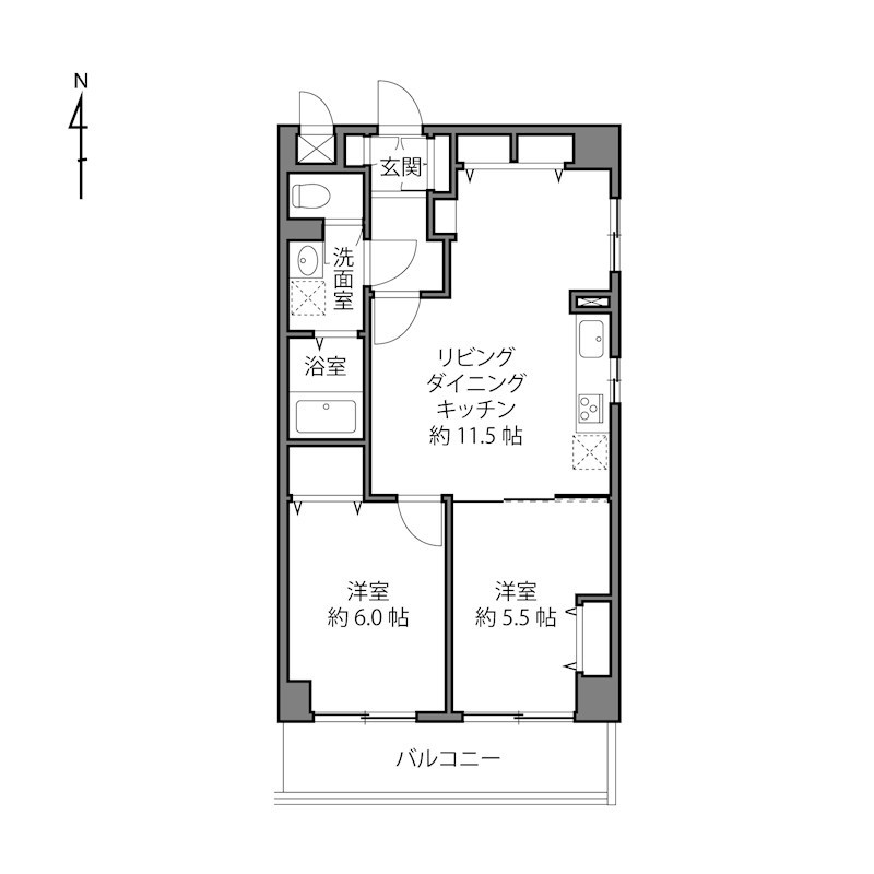 ドルミ恵比寿 間取図・土地図