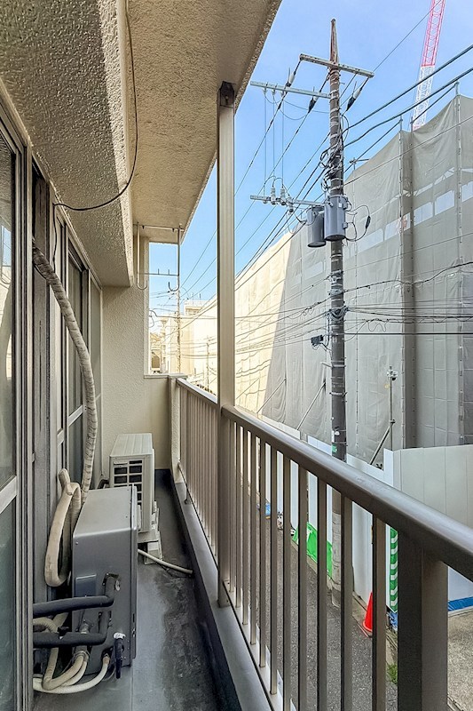 パールハイツ桜上水 現地写真（バルコニー）