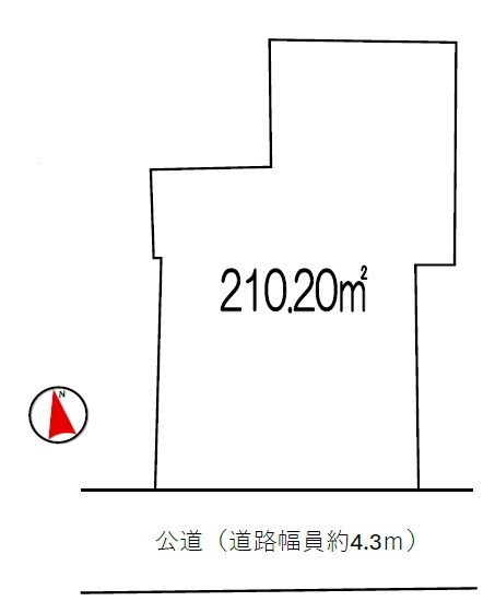 豊島区要町２丁目　売地　限定1区画 間取図・土地図