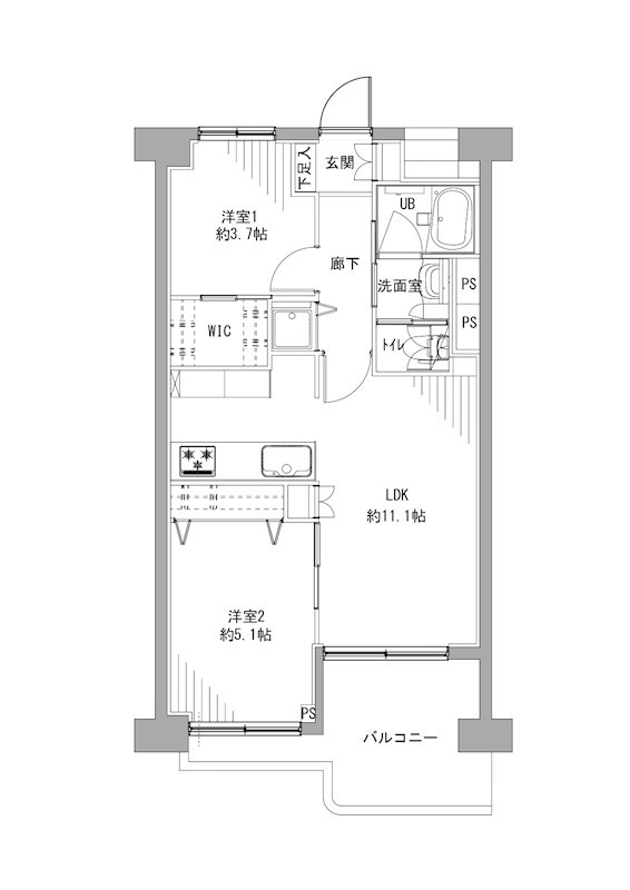 トキワパレス 間取図・土地図
