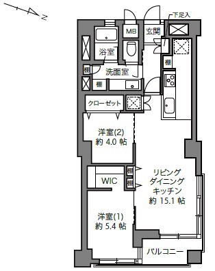 ライオンズマンション文京 間取図・土地図