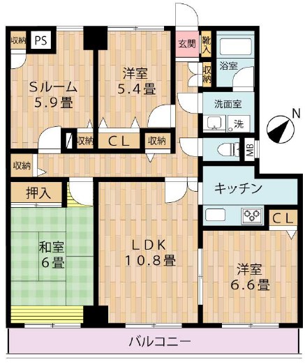 セントレー横浜関内 間取図・土地図